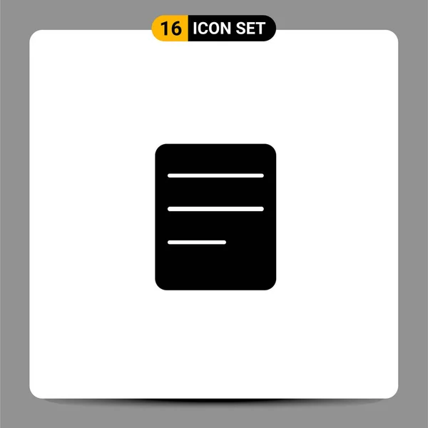 Set of 25 Universal Business Icons Vector — Stockový vektor