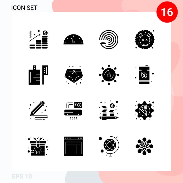 Set Universal Creative Icons Simply Vector Illustrations Web Mobile Apps — Stock Vector