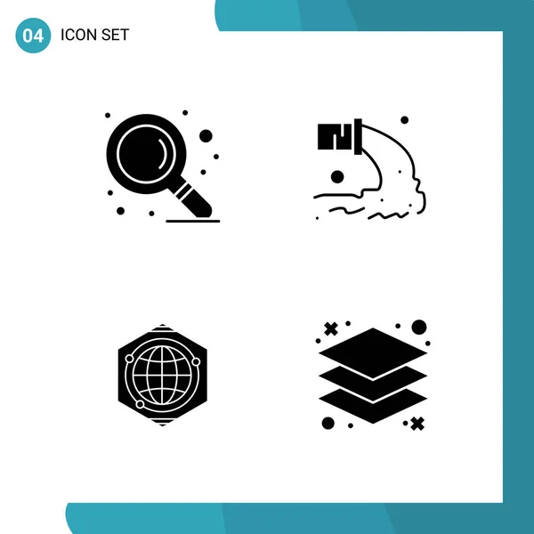 Set of 25 Universal Business Icons Vector — Stock Vector