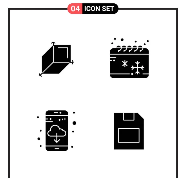 Set Universal Creative Icons Simply Vector Illustrations Web Mobile Apps — Stock Vector