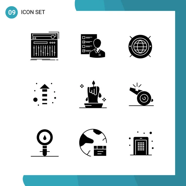 Set Universal Creative Icons Simply Vector Illustrations Web Mobile Apps — Stock Vector