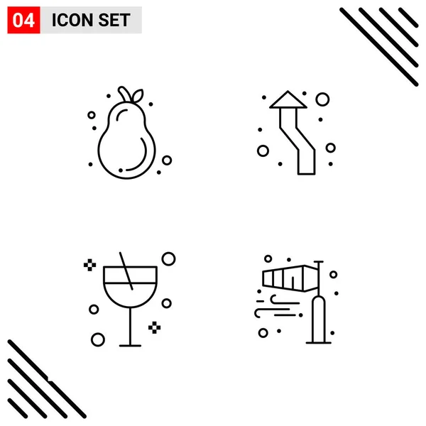 Set de 25 iconos de negocio universales Vector — Archivo Imágenes Vectoriales