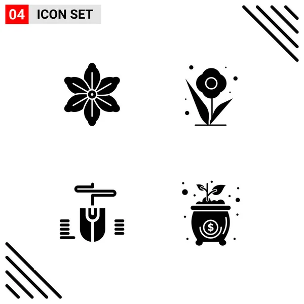 Conjunto Iconos Creativos Universales Simplemente Vector Ilustraciones Para Aplicaciones Web — Vector de stock