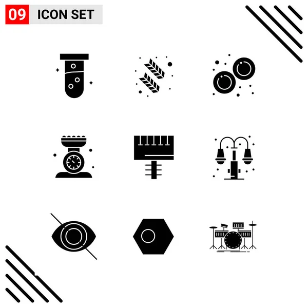 Set Universal Creative Icons Simply Vector Illustrations Web Mobile Apps — Stock Vector