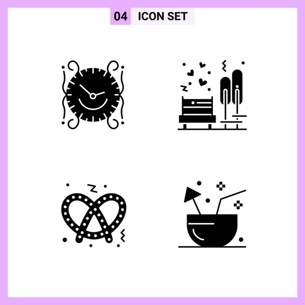 Set Universal Creative Icons Simply Vector Illustrations Web Mobile Apps — Stock Vector