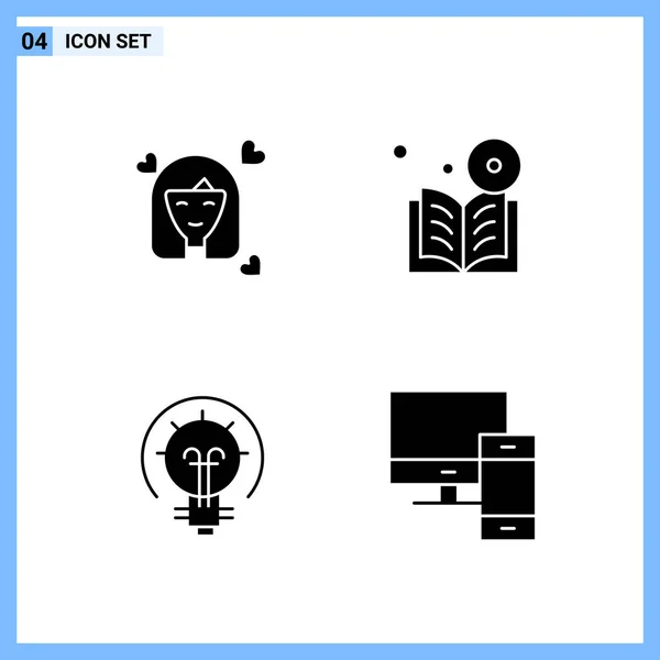 Set Universal Creative Icons Simply Vector Illustrations Web Mobile Apps — Stock Vector