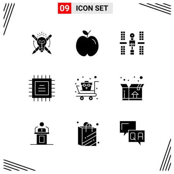 Set de 25 iconos de negocio universales Vector — Archivo Imágenes Vectoriales