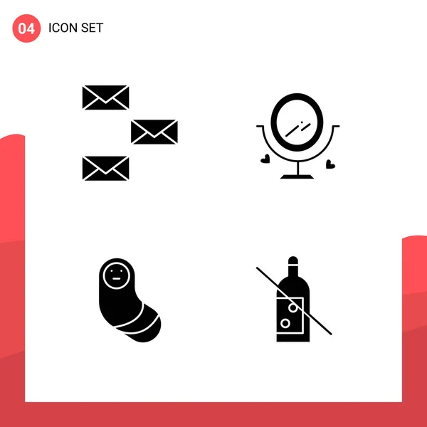 Set of 25 Universal Business Icons Vector — Stock Vector