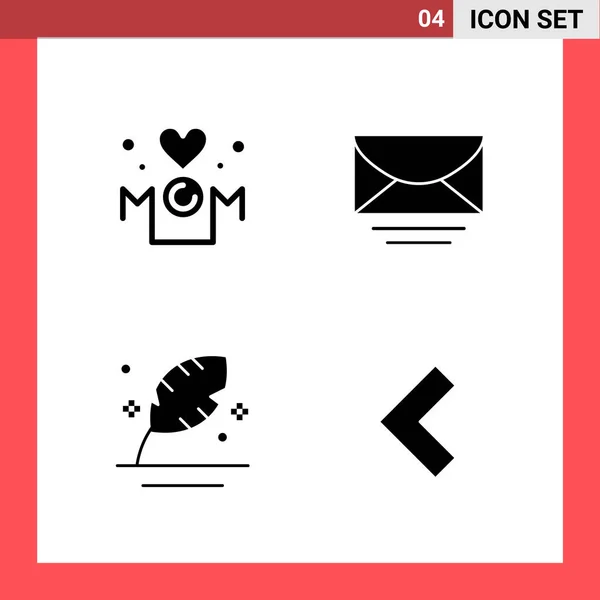 Conjunto Iconos Creativos Universales Simplemente Vector Ilustraciones Para Aplicaciones Web — Archivo Imágenes Vectoriales