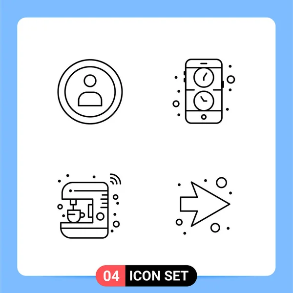 Set de 25 iconos de negocio universales Vector — Archivo Imágenes Vectoriales