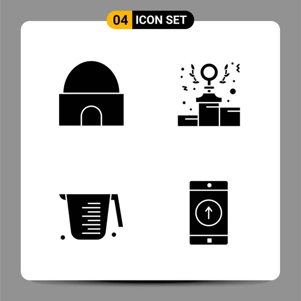 Conjunto Iconos Creativos Universales Simplemente Vector Ilustraciones Para Aplicaciones Web — Vector de stock