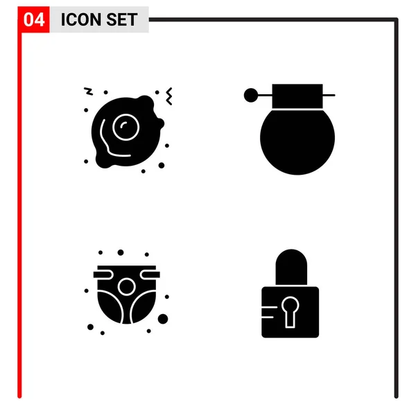 Set Universal Creative Icons Simply Vector Illustrations Web Mobile Apps — Stock Vector