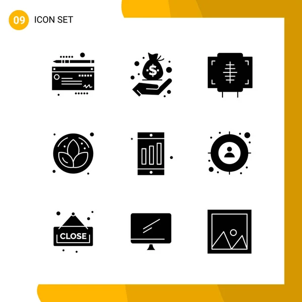 Set Universal Creative Icons Simply Vector Illustrations Web Mobile Apps — Stock Vector