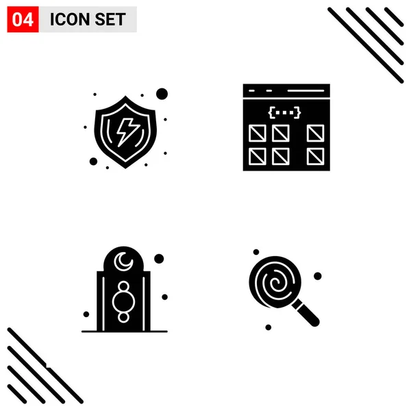 Conjunto de 16 iconos universales Vector de negocios — Archivo Imágenes Vectoriales