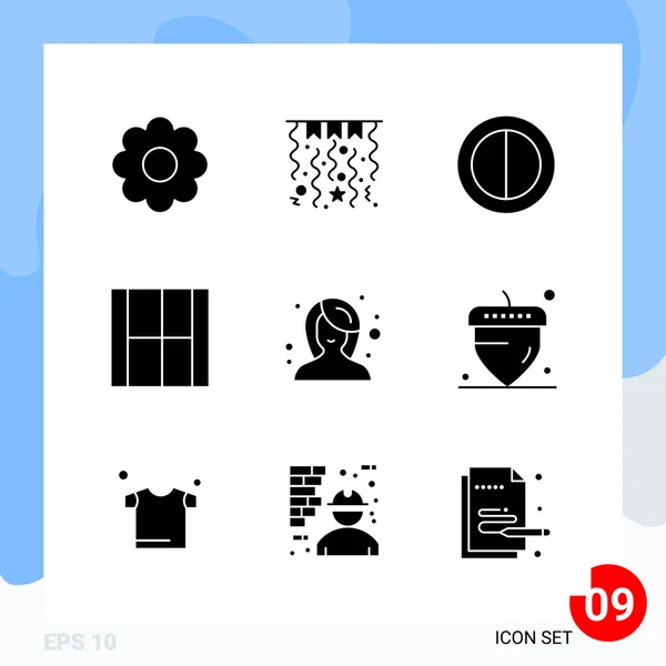 Conjunto Iconos Creativos Universales Simplemente Vector Ilustraciones Para Aplicaciones Web — Vector de stock