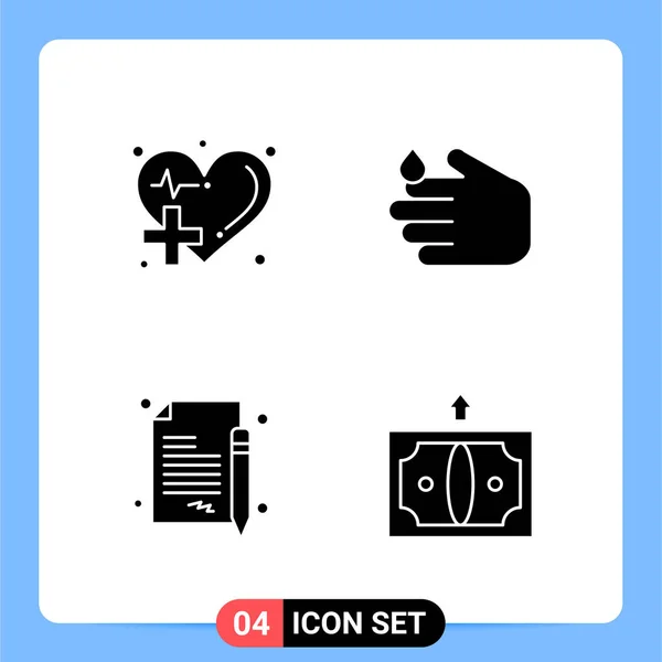 Conjunto Iconos Creativos Universales Simplemente Vector Ilustraciones Para Aplicaciones Web — Vector de stock