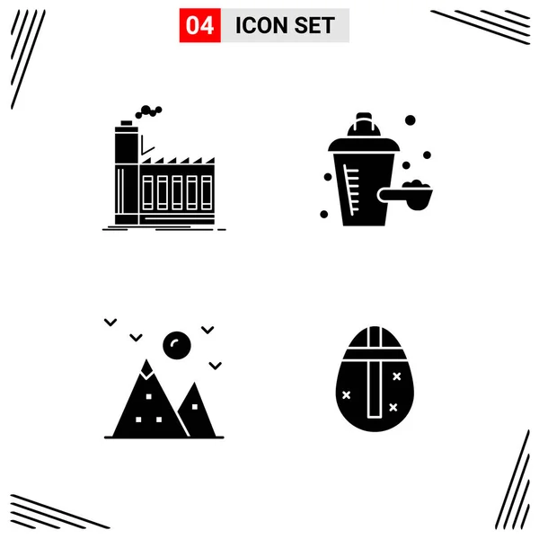 Conjunto Iconos Creativos Universales Simplemente Vector Ilustraciones Para Aplicaciones Web — Vector de stock