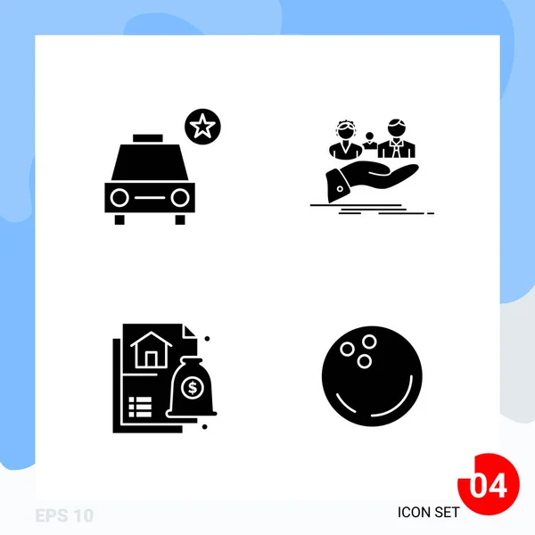 Set Universal Creative Icons Simply Vector Illustrations Web Mobile Apps — Stock Vector