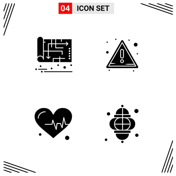 Set de 25 iconos de negocio universales Vector — Vector de stock