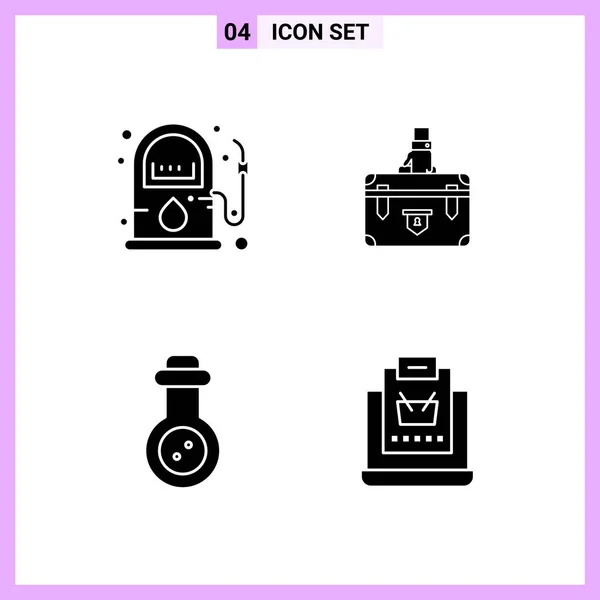 Set Universal Creative Icons Simply Vector Illustrations Web Mobile Apps — Stock Vector