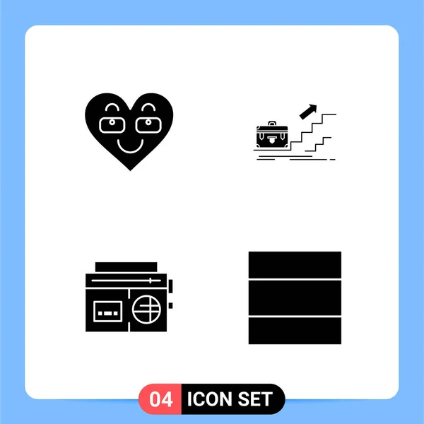 Conjunto Iconos Creativos Universales Simplemente Vector Ilustraciones Para Aplicaciones Web — Vector de stock