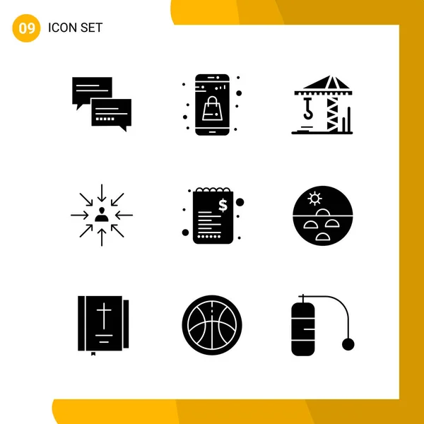 Conjunto Iconos Creativos Universales Simplemente Vector Ilustraciones Para Aplicaciones Web — Vector de stock