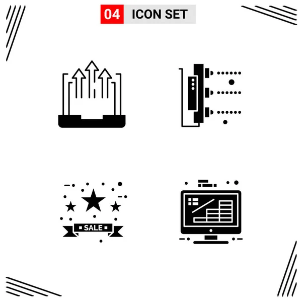 Set Universal Creative Icons Simply Vector Illustrations Web Mobile Apps — Stock Vector