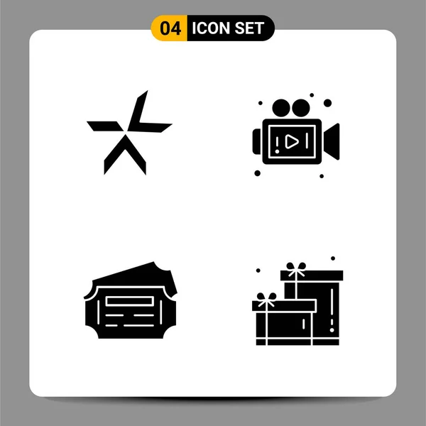 Set Universal Creative Icons Simply Vector Illustrations Web Mobile Apps — Stock Vector