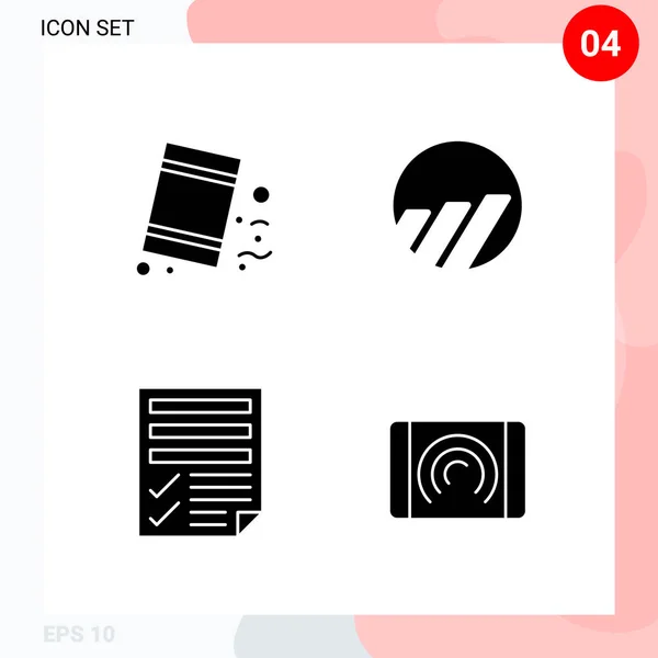 Set Universal Creative Icons Simply Vector Illustrations Web Mobile Apps — Stock Vector