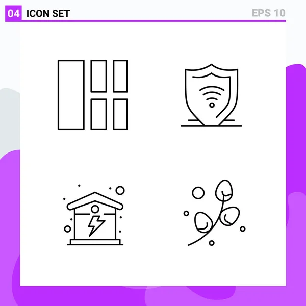 Set of 25 Universal Business Icons Vector — Stockový vektor