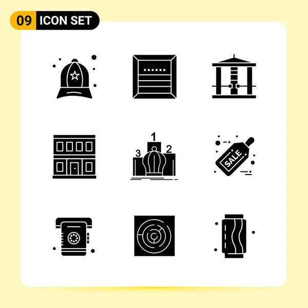 Conjunto Iconos Creativos Universales Simplemente Vector Ilustraciones Para Aplicaciones Web — Vector de stock