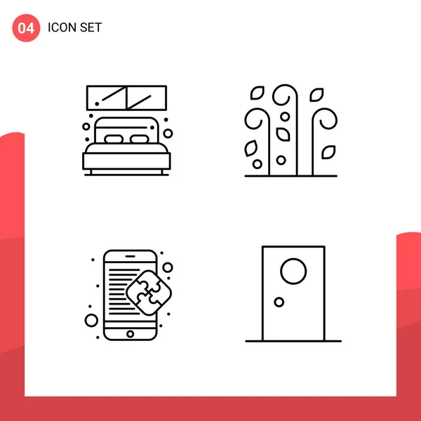 Set de 25 iconos de negocio universales Vector — Vector de stock