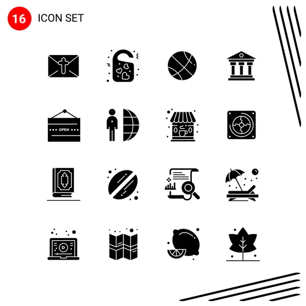 Conjunto Iconos Creativos Universales Simplemente Vector Ilustraciones Para Aplicaciones Web — Vector de stock