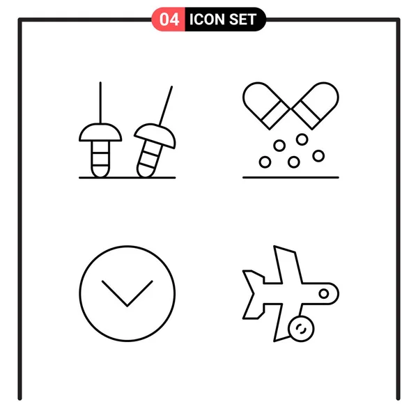 Set of 25 Universal Business Icons Vector — Stockový vektor