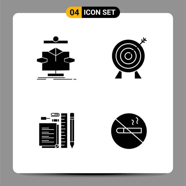 Set Universal Creative Icons Simply Vector Illustrations Web Mobile Apps — Stock Vector