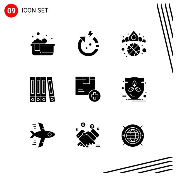 Set de 25 iconos de negocio universales Vector — Vector de stock