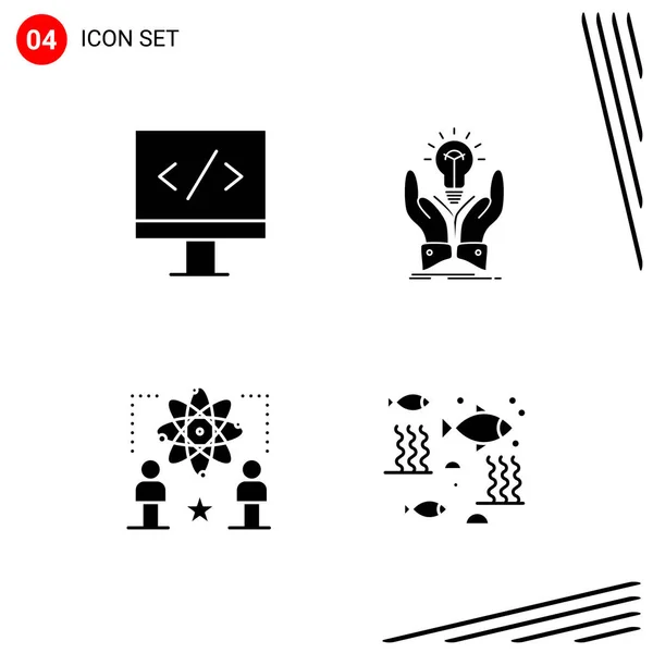 Set Universal Creative Icons Vector Illustration — vektorikuva