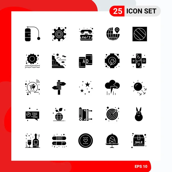 Set Universal Creative Icons Simply Vector Illustrations Web Mobile Apps — Stock Vector