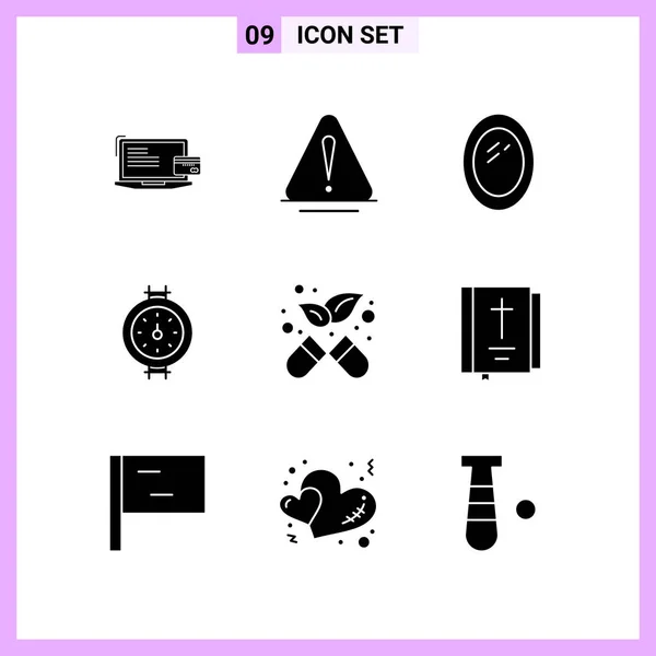 Set Universal Creative Icons Simply Vector Illustrations Web Mobile Apps — Stock Vector