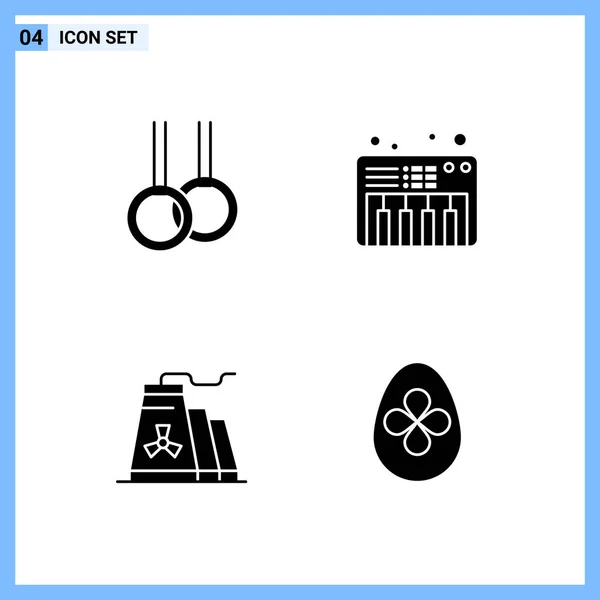 Set Universal Creative Icons Simply Vector Illustrations Web Mobile Apps — Stock Vector