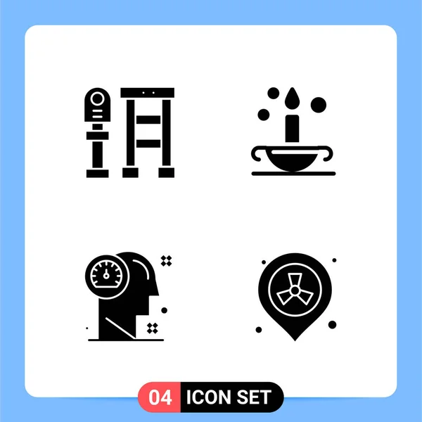 Conjunto Iconos Creativos Universales Simplemente Vector Ilustraciones Para Aplicaciones Web — Vector de stock