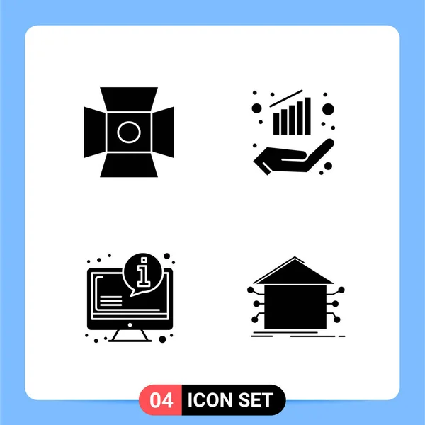 Set Universal Creative Icons Simply Vector Illustrations Web Mobile Apps — Stock Vector