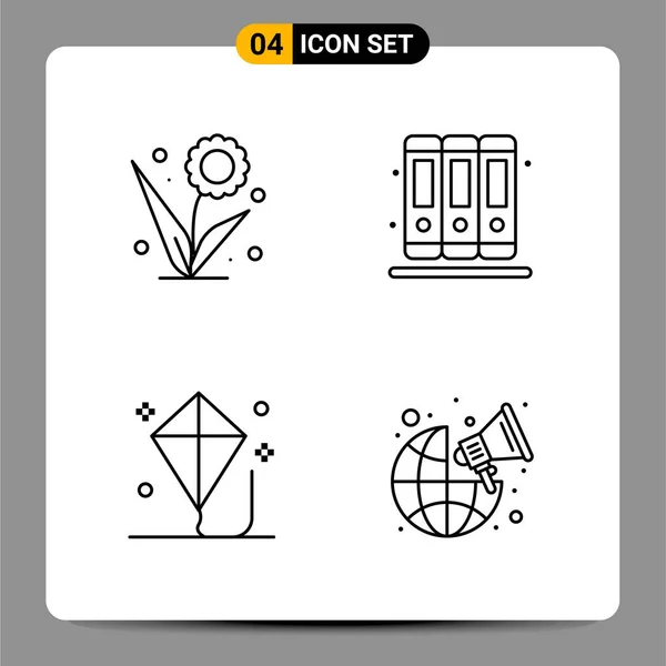 Set de 25 iconos de negocio universales Vector — Archivo Imágenes Vectoriales