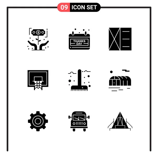 Conjunto Iconos Creativos Universales Simplemente Vector Ilustraciones Para Aplicaciones Web — Archivo Imágenes Vectoriales