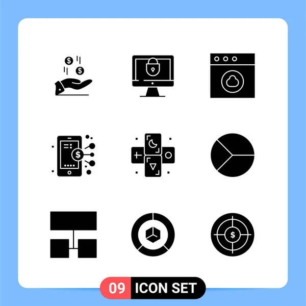 Set Universal Creative Icons Simply Vector Illustrations Web Mobile Apps — Stock Vector