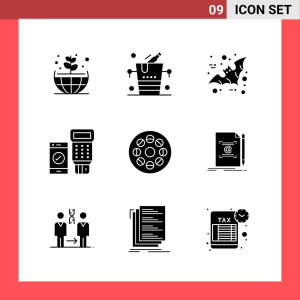 Set Universal Creative Icons Simply Vector Illustrations Web Mobile Apps — Stock Vector