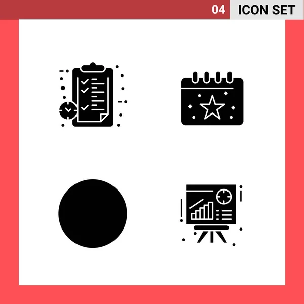 Conjunto Iconos Creativos Universales Simplemente Vector Ilustraciones Para Aplicaciones Web — Archivo Imágenes Vectoriales