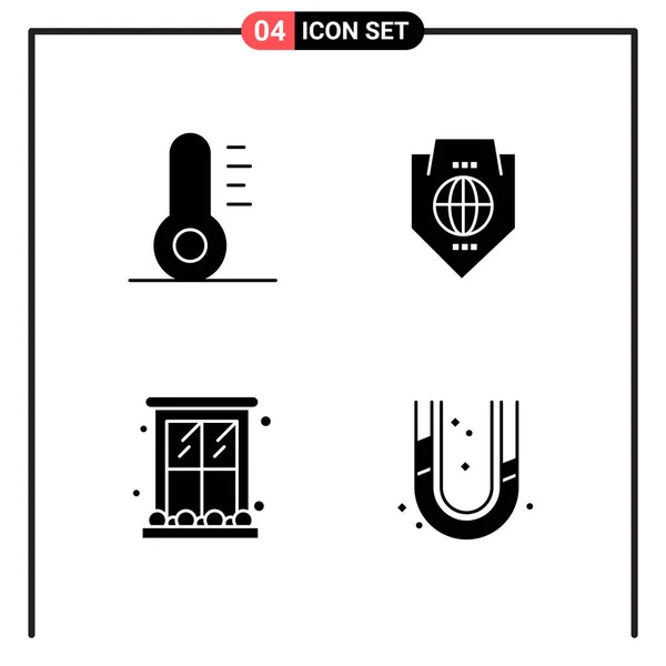 Set Universal Creative Icons Simply Vector Illustrations Web Mobile Apps — Stock Vector