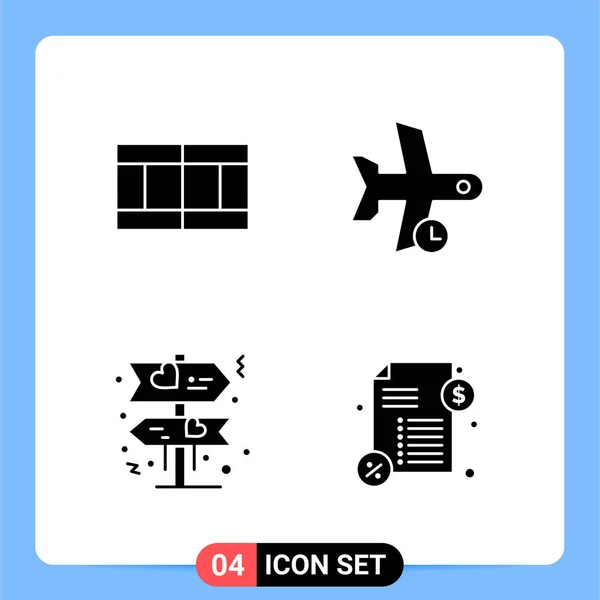 Set Universal Creative Icons Simply Vector Illustrations Web Mobile Apps — Stock Vector