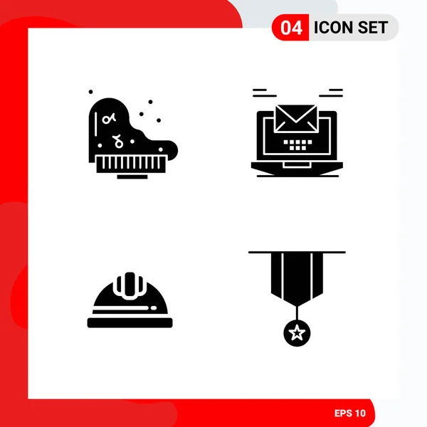 Set Universal Creative Icons Simply Vector Illustrations Web Mobile Apps — Stock Vector